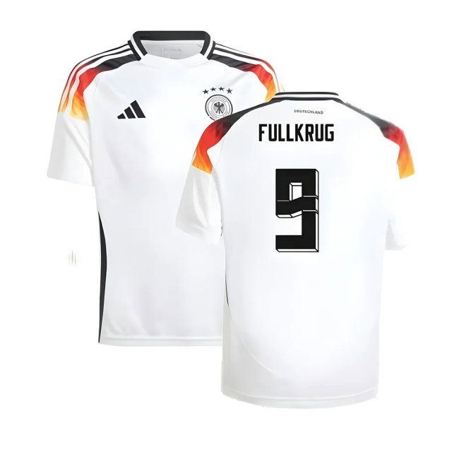 2024-2025 Germany Home Shirt (Kids) (Fullkrug 9)-SoccerKits Hub | Buy Soccer Jerseys Online